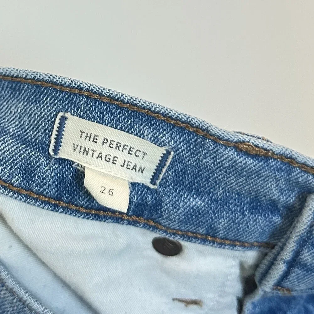 MADEWELL The Perfect Vintage Jean in Banner Wash Size US 26 - Picture 9 of 13